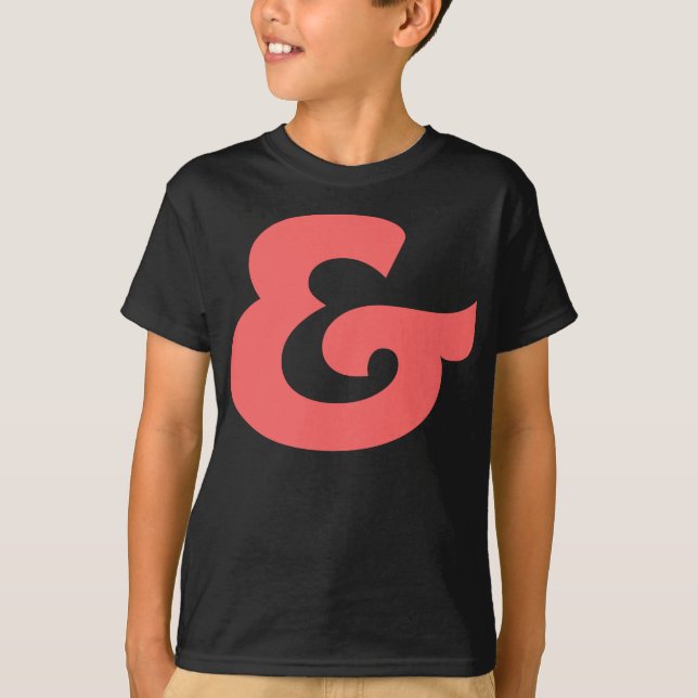Camiseta Ampersand (Anverso)