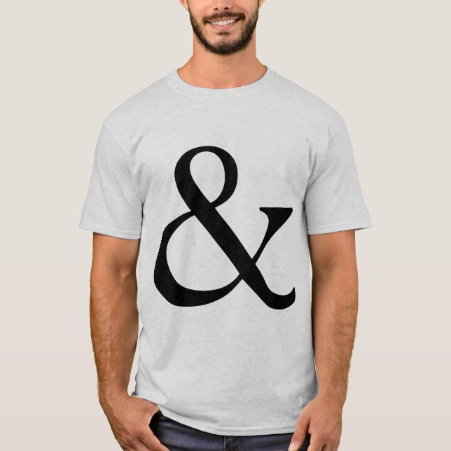 Camiseta Ampersand (Anverso)