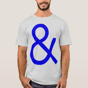 Camiseta Ampersand - Azul en la luz