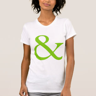 Camiseta Ampersand - Martian Green