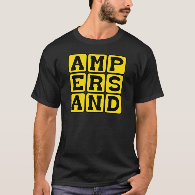 Camiseta Ampersand, Tipo de puntuación (Anverso)