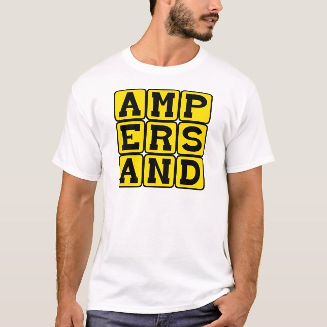 Camiseta Ampersand, Tipo de puntuación (Anverso)