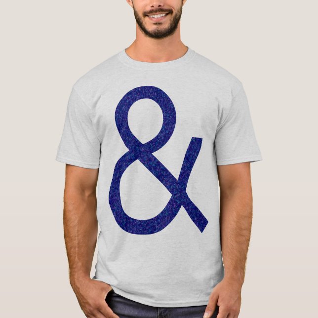 Camiseta Ampersand - Tread texturizado con luz (Anverso)