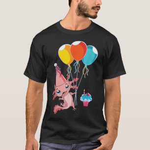 Camiseta Amphibian Salamander Cute Niños Animales Cumpleaño