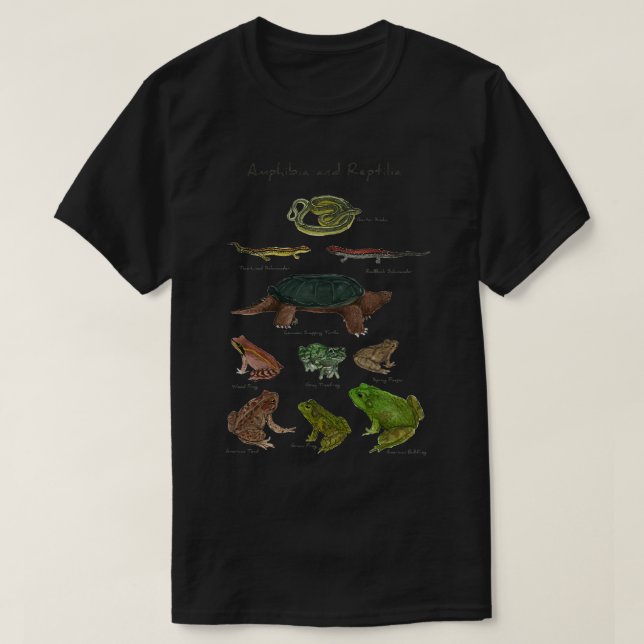 Camiseta Amphibians and Reptiles Classic TShirt (Diseño del anverso)