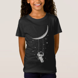 Camiseta amplia extensión de espacio llena de estrellas