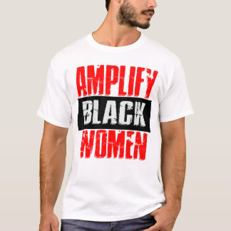 Camiseta Ampliar a la mujer negra