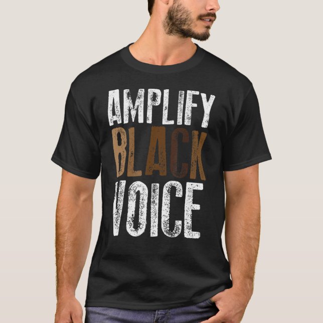 Camiseta Ampliar las voces negras Empowerment Black Histo (Anverso)