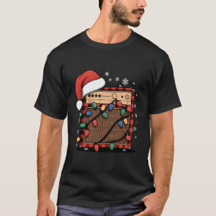 Camiseta Amplificador de guitarra de cuadros de búfalo de N