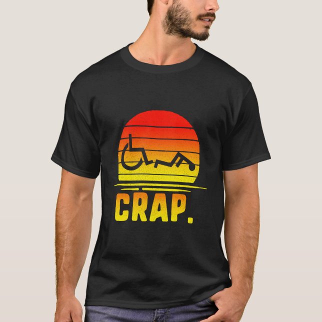 Camiseta Ampu discapacitado para silla de ruedas con capaci (Anverso)