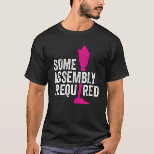 Camiseta Ampu Humor Asamblea Leg Arm Graciosa Recuperación