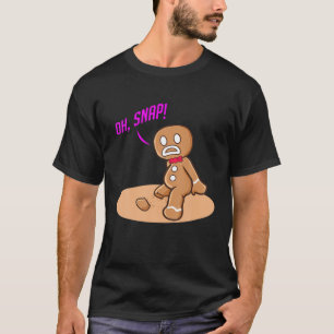 Camiseta Ampu Humor Snap Leg Arm Graciosa Recuperación