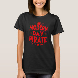 Camiseta Amputación de la pierna de la amputación pirata mo