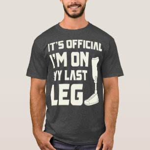 Camiseta Amputación de la pierna protésica Guay Leg Ampu Ar