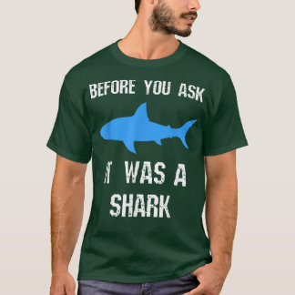 Camiseta Amputación divertida cirugía Humor de tiburón