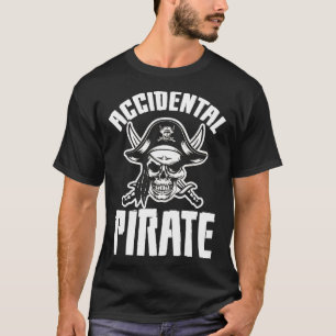 Camiseta Amputación pirata accidental de una pierna