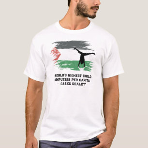 Camiseta Amputados infantiles más altos per cápita del mund
