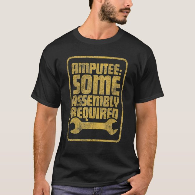 Camiseta Amputar Algún Conjunto Necesario Llave Amarilla (Anverso)