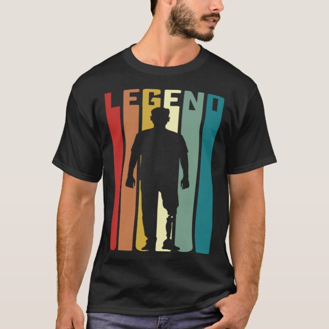 Camiseta Amputee Hero Legend (Anverso)