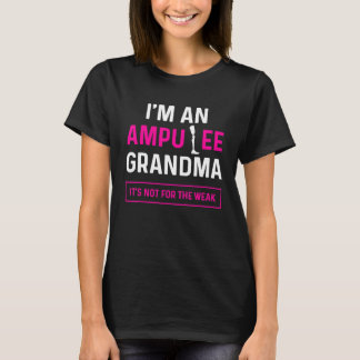 Camiseta Amputee Humor Grandma Leg Arm   Recovery