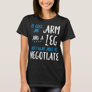 Camiseta Amputee Humor Leg Arm Graciosa Recuperación Premiu