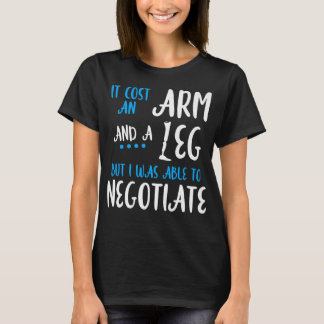 Camiseta Amputee Humor Leg Arm Graciosa Recuperación Premiu