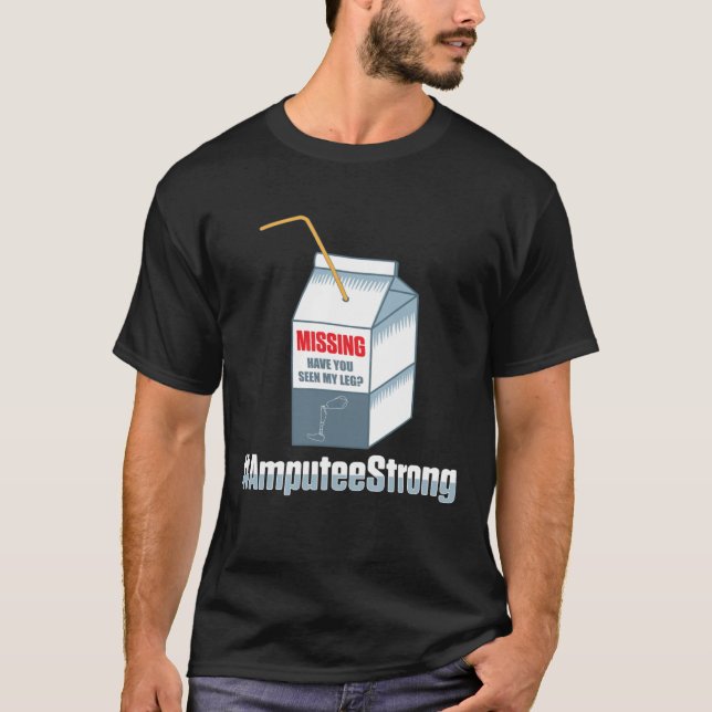 Camiseta Amputee Humor Missing Leg Arm  Recovery (Anverso)