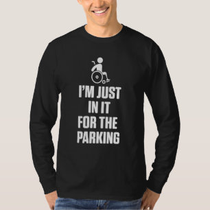 Camiseta Amputee Humor Parking Leg Arm Graciosa Recuperació