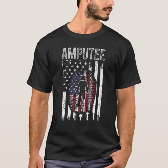 Camiseta Amputee Humor Surgery Leg   Recovery (Anverso)
