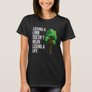 Camiseta Amputto Perdiendo Una Pierna De Limbo Prostética S