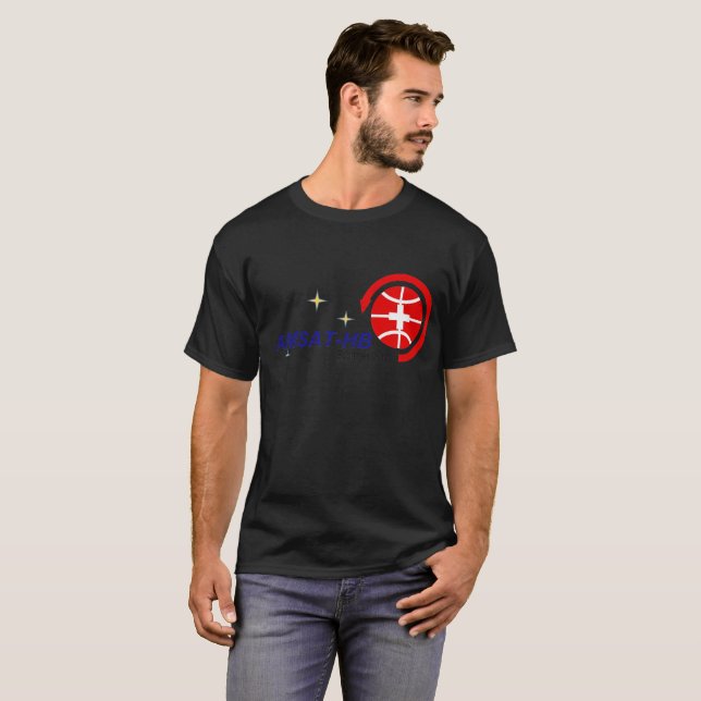 Camiseta AMSAT-HB T-Shirt (Anverso completo)