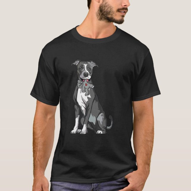 Camiseta Amstaff American Staffordshire Terrier 1 (Anverso)