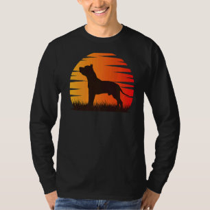 Camiseta Amstaff American Staffordshire Terrier Retro