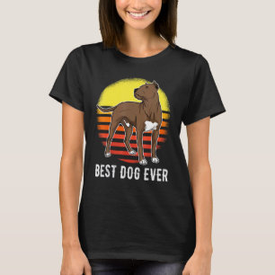 Camiseta Amstaff American Staffordshire Terrier Sunset 3