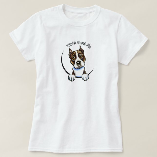 Camiseta AmStaff Brindle IAAM (Diseño del anverso)