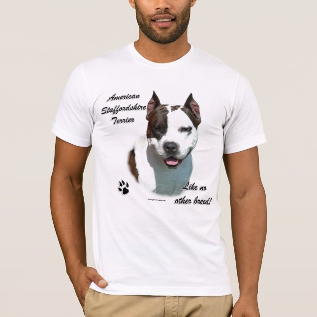 Camiseta AmStaff Like No Other Breds (Anverso)