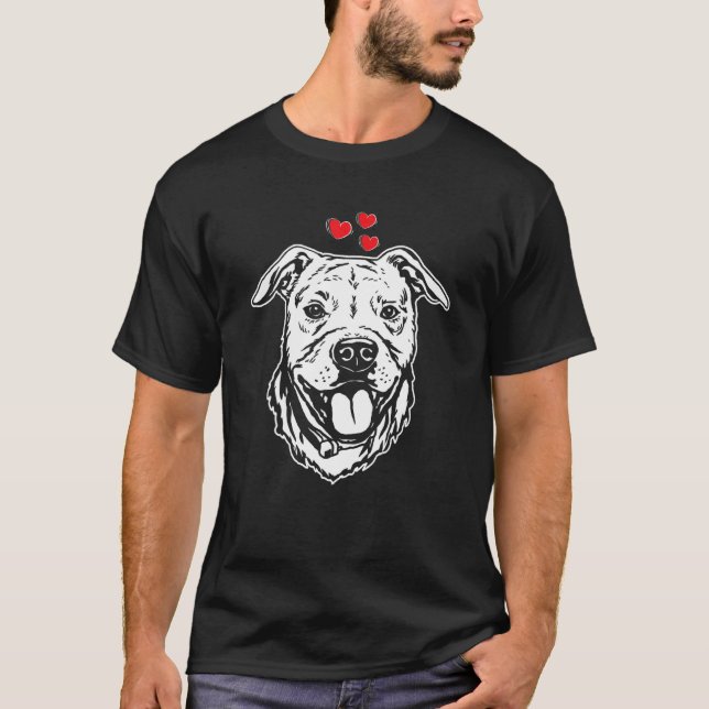 Camiseta Amstaff Love American Staffordshire Terrier (Anverso)