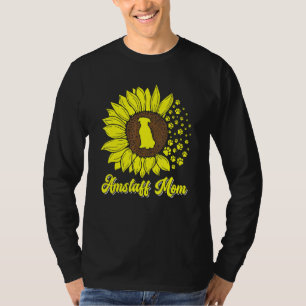 Camiseta Amstaff Mamá Girasol American Staffordshire Terri