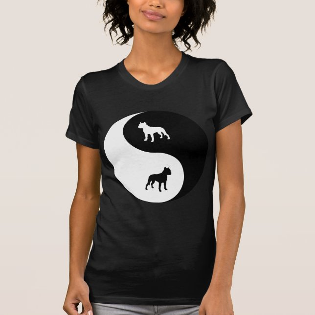 Camiseta AmStaff Yin Yang (Anverso)