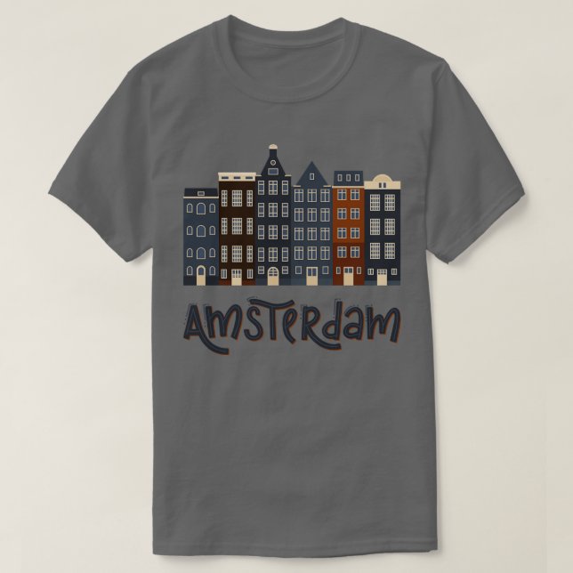 Camiseta Ámsterdam (Diseño del anverso)