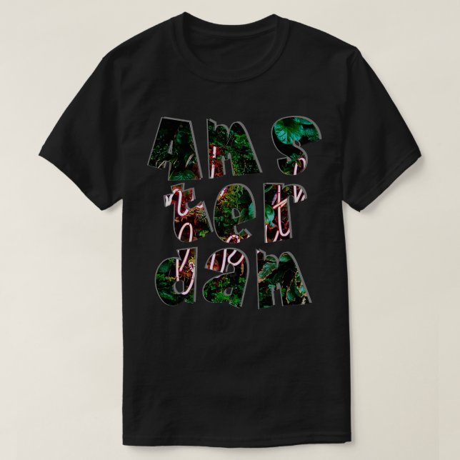Camiseta Ámsterdam (Diseño del anverso)