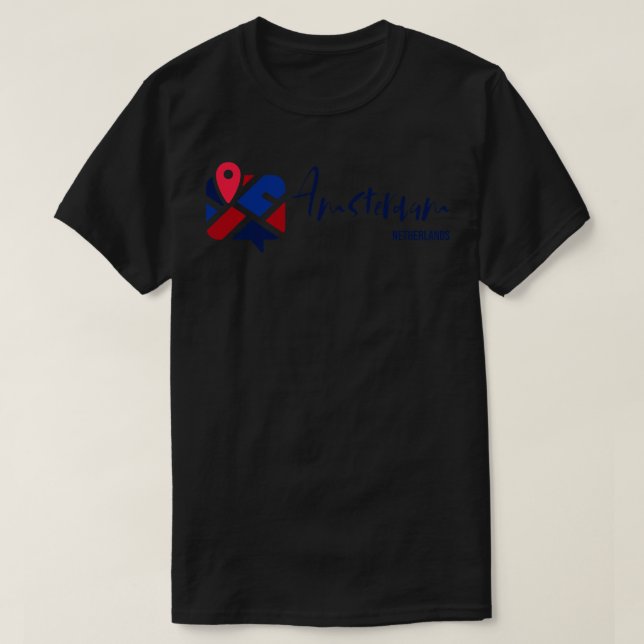 Camiseta Ámsterdam (Diseño del anverso)