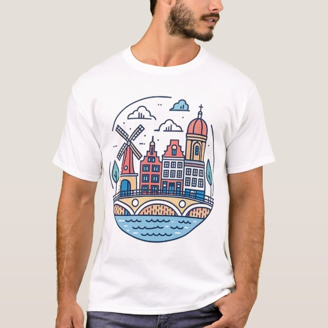 CAMISETA AMSTERDAM (Anverso)