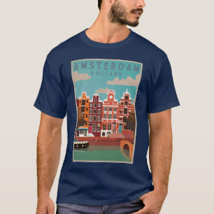 Camiseta Amsterdam ciudad