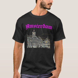 Camiseta Amsterdam Holanda Holanda Viajes Palacio Real