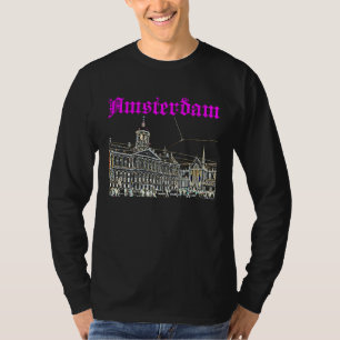 Camiseta Amsterdam Holanda Holanda Viajes Palacio Real