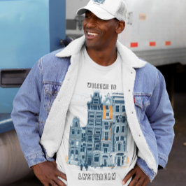 Camiseta Ámsterdam Holland Vintage Holandés Streets Travel