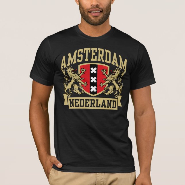 Camiseta Amsterdam Nederland (Anverso)