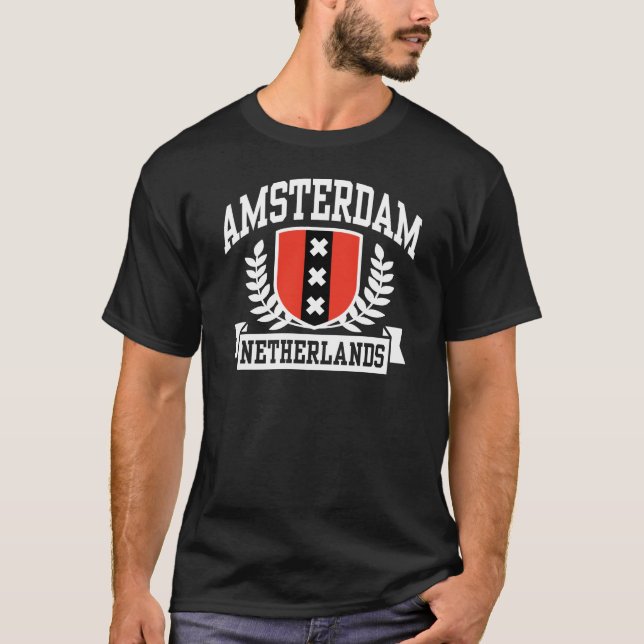 Camiseta Ámsterdam Países Bajos (Anverso)