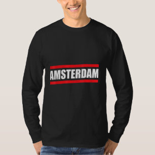 Camiseta Ámsterdam Países Bajos Recuerdo Turista Holandés E